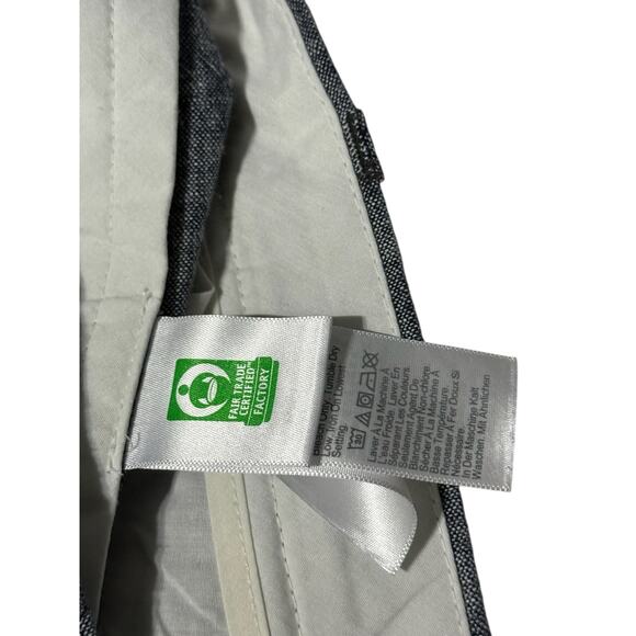 J. Crew Men's Shorts Blue Linen Blend Chino - Picture 5 of 9